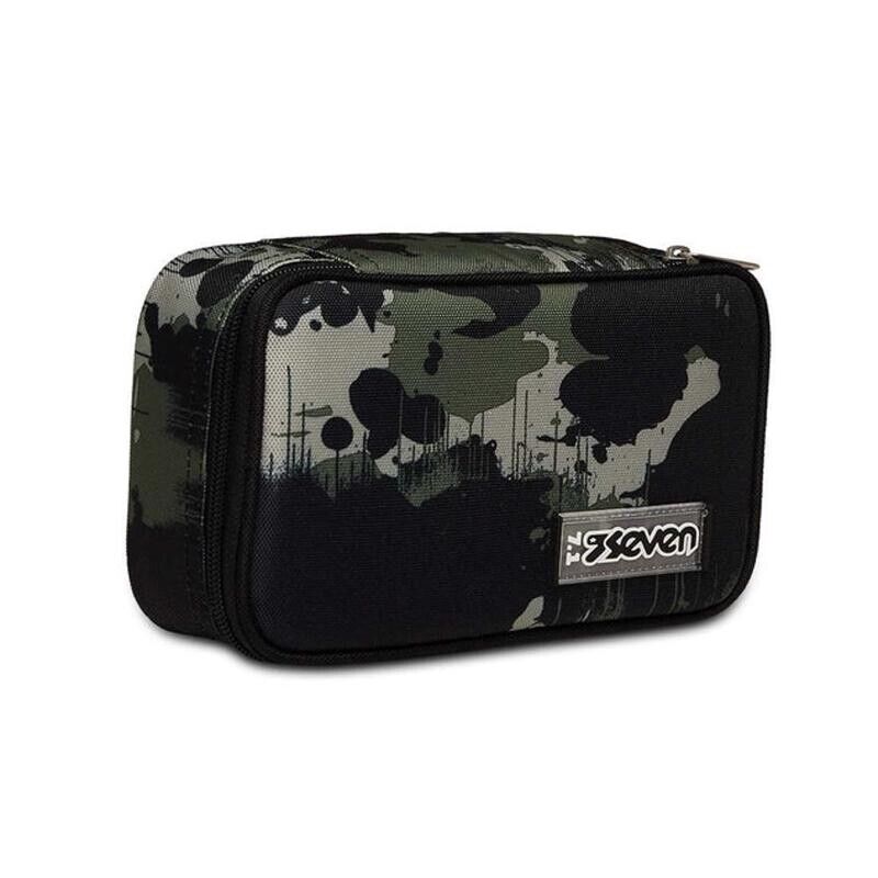 Astuccio Quick Case Completo 1 zip Seven 7.1  FREETHINK Boy  Fantasia Verde Novi