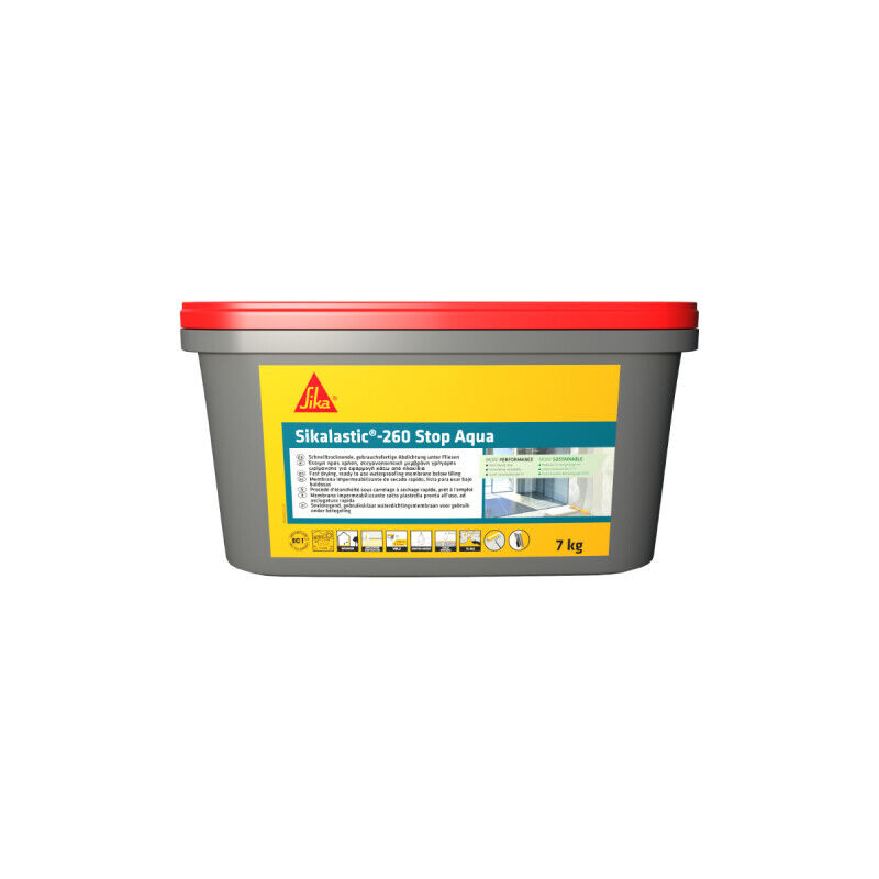 Sikalastic-260 Stop Aqua Rivestimento impermeabile - 8m² - 7kg