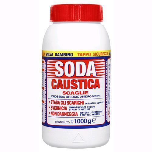 Soda Caustica A Scaglie Kg.1 12 Pz