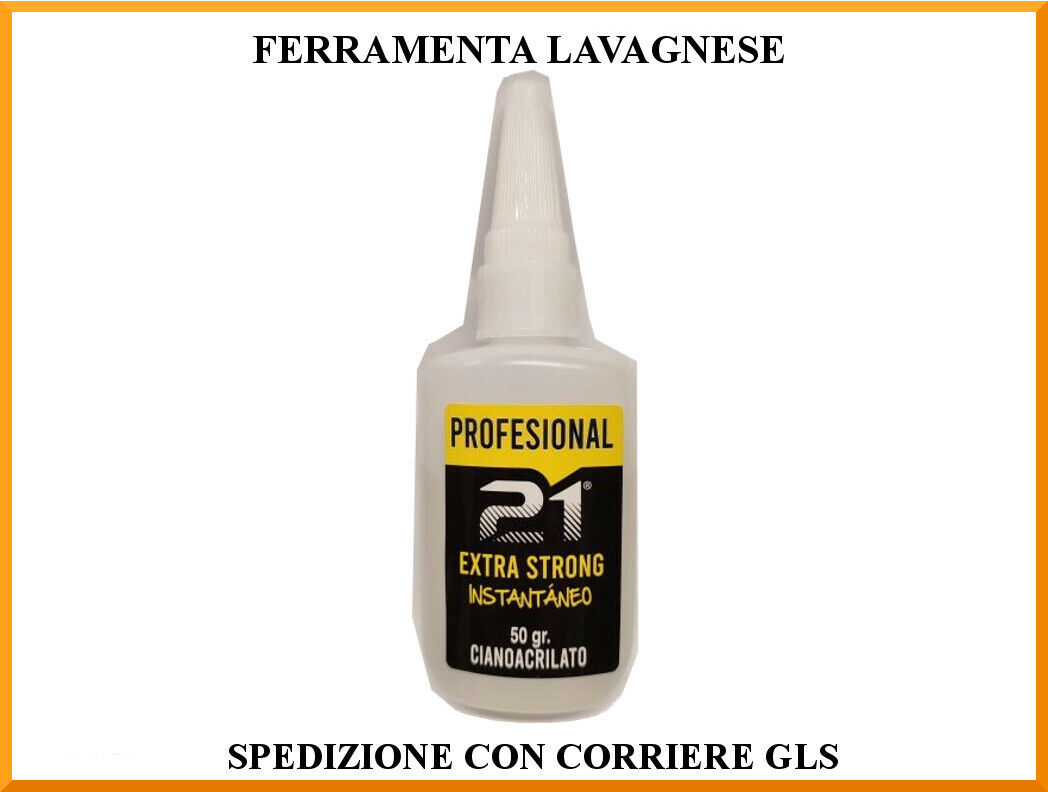 Colla21 colla istantanea universale professionale cianoacrilato 50g non secca