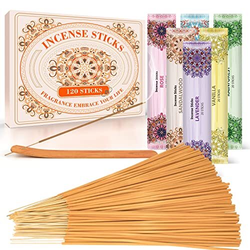 SCENTORINI Incenso - Molti Profumi Assortiti, Incenso Alla Lavanda, (B9u)