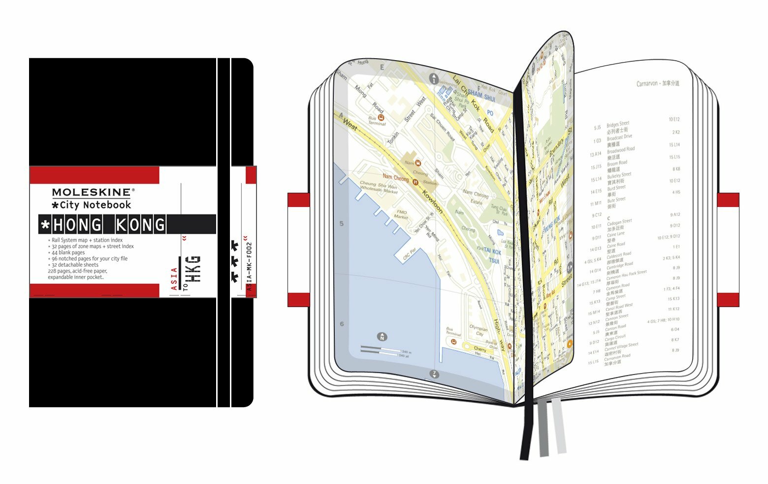 MOLESKINE City Notebook - HONG KONG