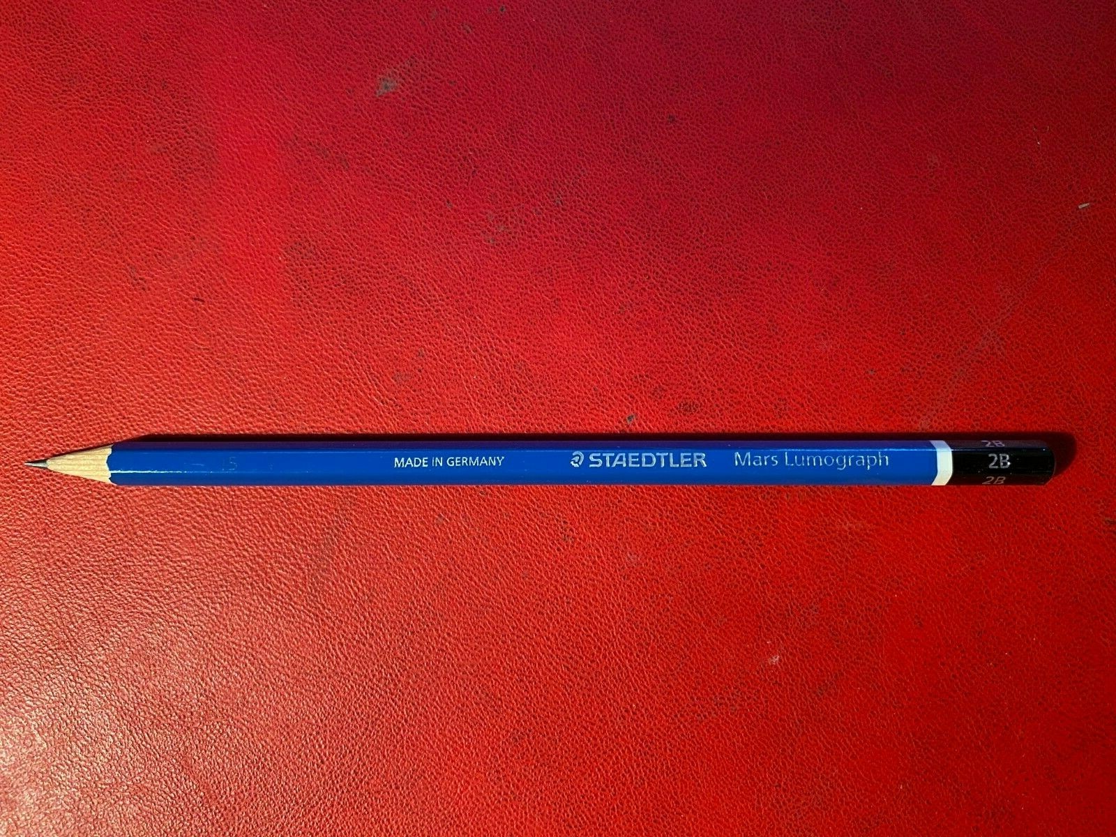 STAEDTLER 1 MATITA GRAFITE MARS LUMOGRAPH (2B) NUOVO !!! Made in Germany