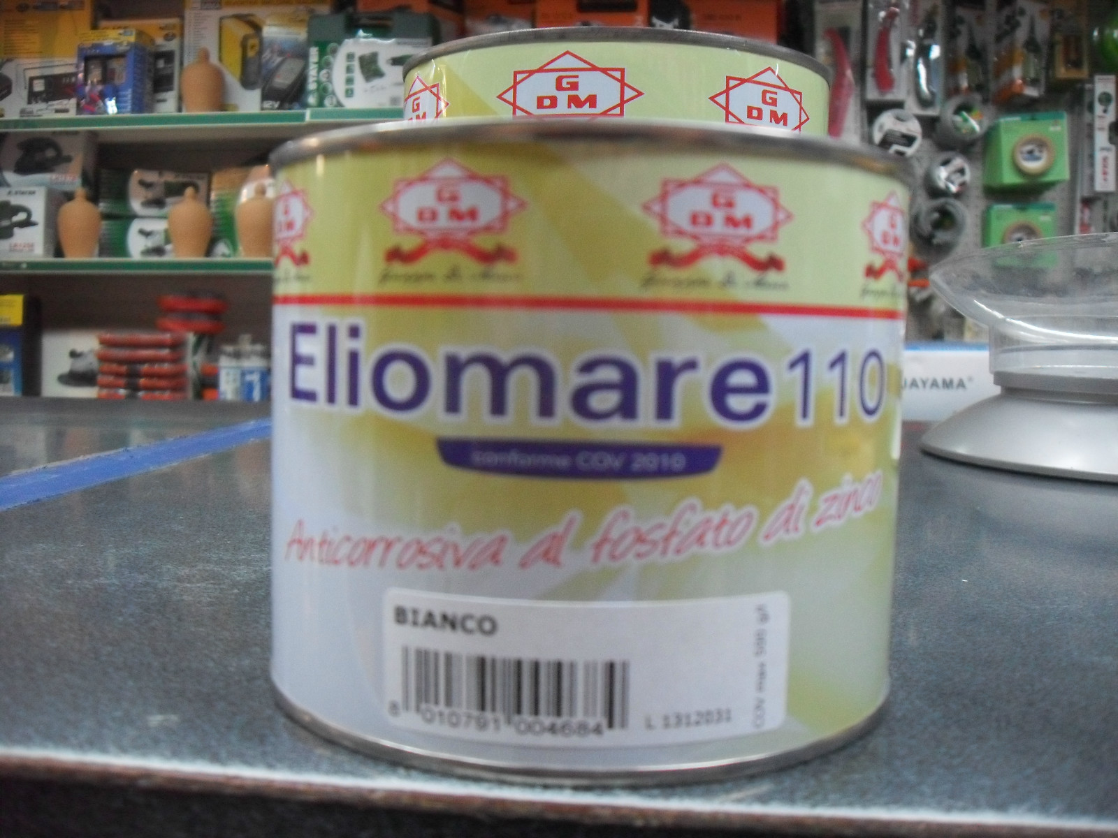 ANTICORROSIVO RAPIDA ESSICCAZIONE A BASE DI FOSFATO DI ZINCO ELIOMARE GDM  500ML