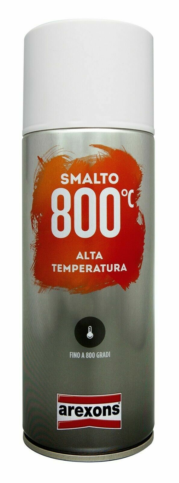 BOMBOLETTA SPRAY ALTA TEMPERATURA NERO 800° AREXONS 400ML TUNING MOTO AUTO