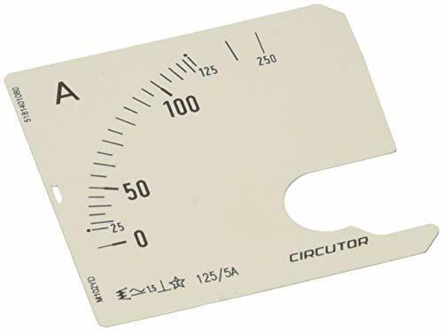 circutor sec – Scala amperometro sec 72 125/5 AC (K2U)