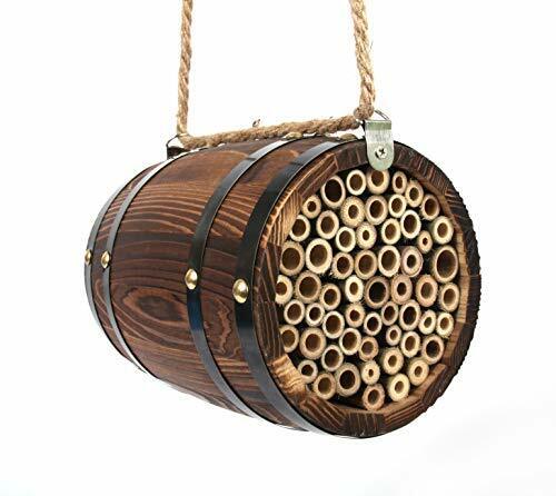 Wildlife World - Barilotto per api solitarie, Colore: Marrone (k7m)