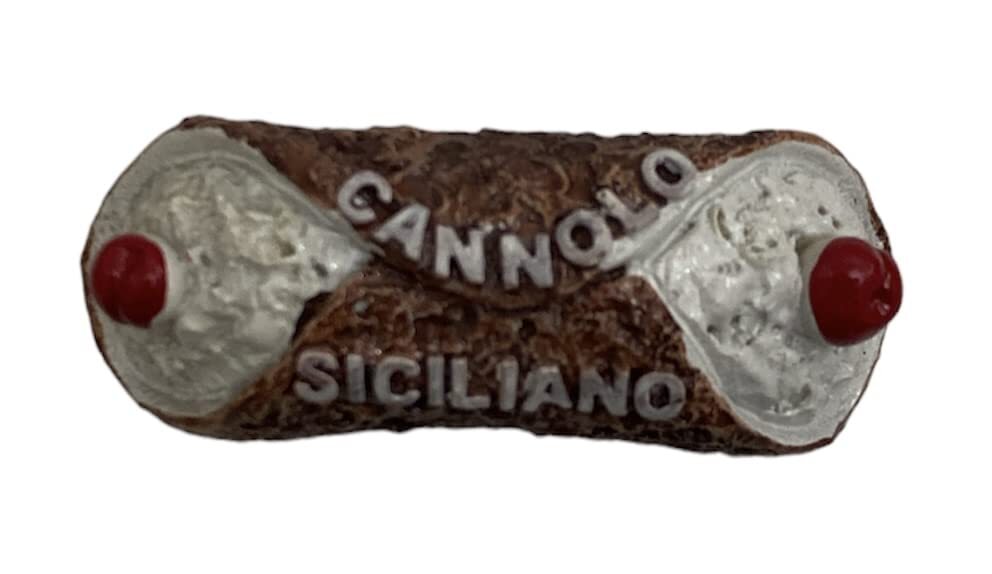Magnete Sicilia, Pigna, Teste di Moro, Ficodindia, Cannolo siciliano, (F1v)