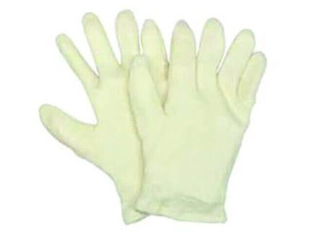 SOTTOGUANTI IN COTONE TAGLIA 7  COLORE BIANCO SOTTO GUANTI - PZ 12 -Ferr  412087