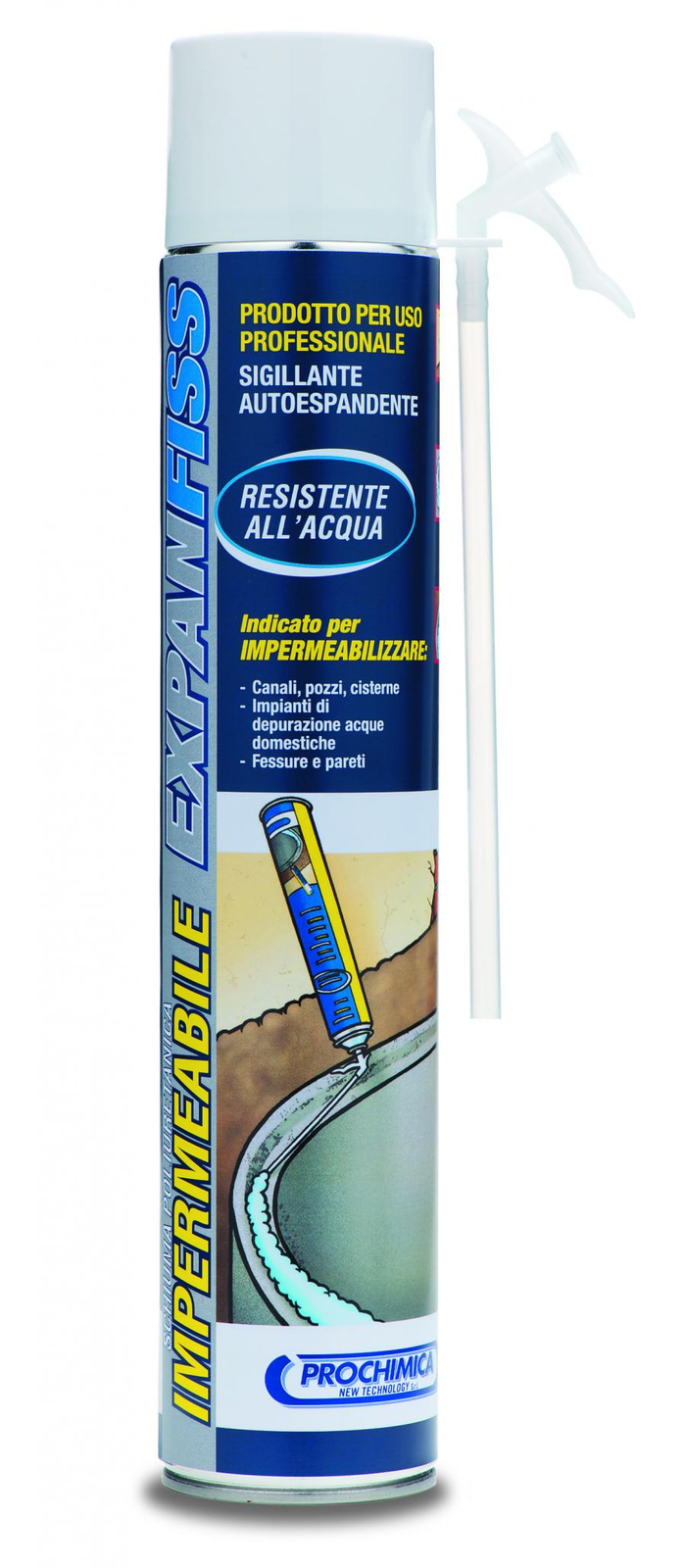 Prochimica EXPANFISS schiuma poliuretanica impermeabile 750 ML