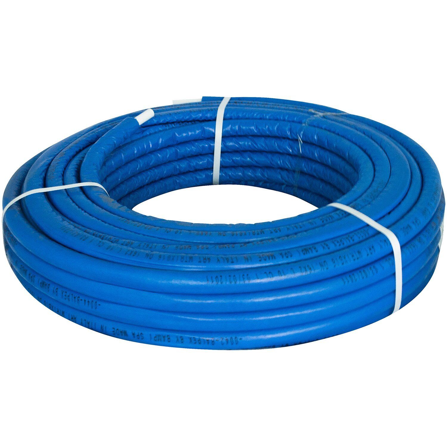 TUBO MULTISTRATO 20mm COIBENTATO RISCALDAMENTO  BLU  50 METRI APE