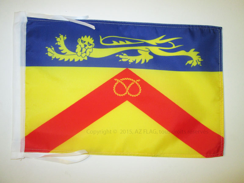 BANDIERA CONTEA DI STAFFORDSHIRE 45x30cm - BANDIERINA COUNTY OF STAFFS. - INGHIL
