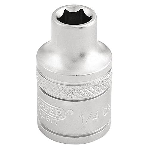 Draper 1.8d/MS, attacco 3/6 Point Imperial socket (1/10,2 cm), blu
