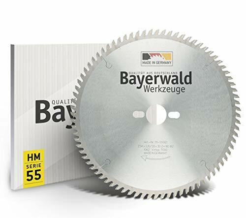 Bayerwald HM - Lame per sega circolare da banco – Ø 254 mm x 2,8 mm x (C4G)