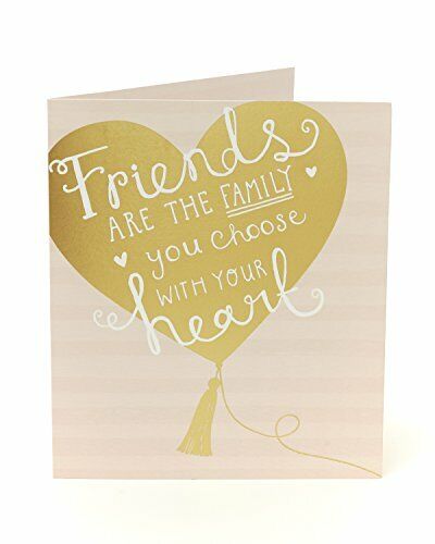 Lovely Friend Birthday card – Friends are the Family you Choose (E0q)