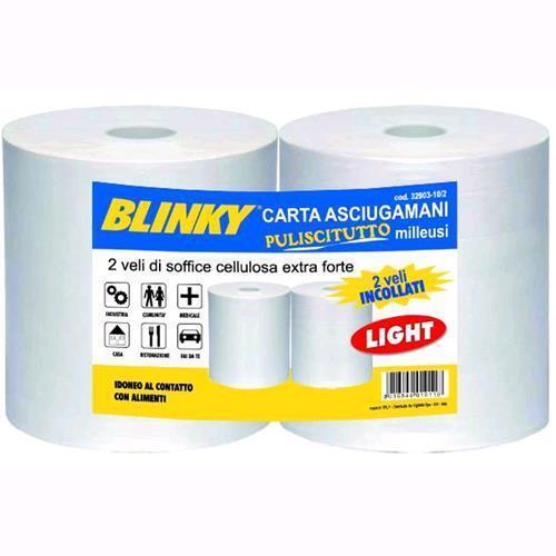 Carta Asciugamani 2 Veli Light 2 Rotoli Alimentare