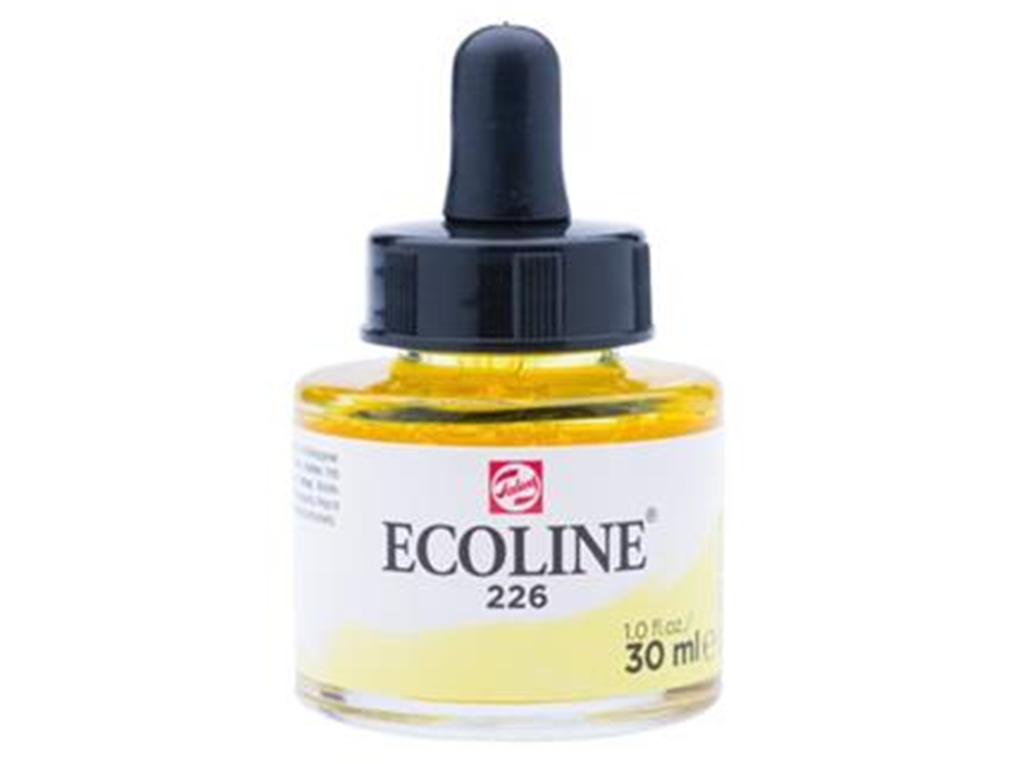 Acquerello Ecoline Con Contagocce Ml.30 Giallo Pastello | Talens