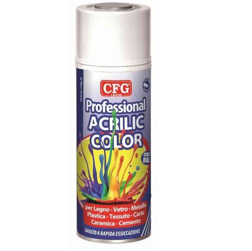 SPRAY VERNICE ACRILICA FONDO AGGRAPPANTE PER PLASTICA TRASPARENTE 400ml CFG SPRY