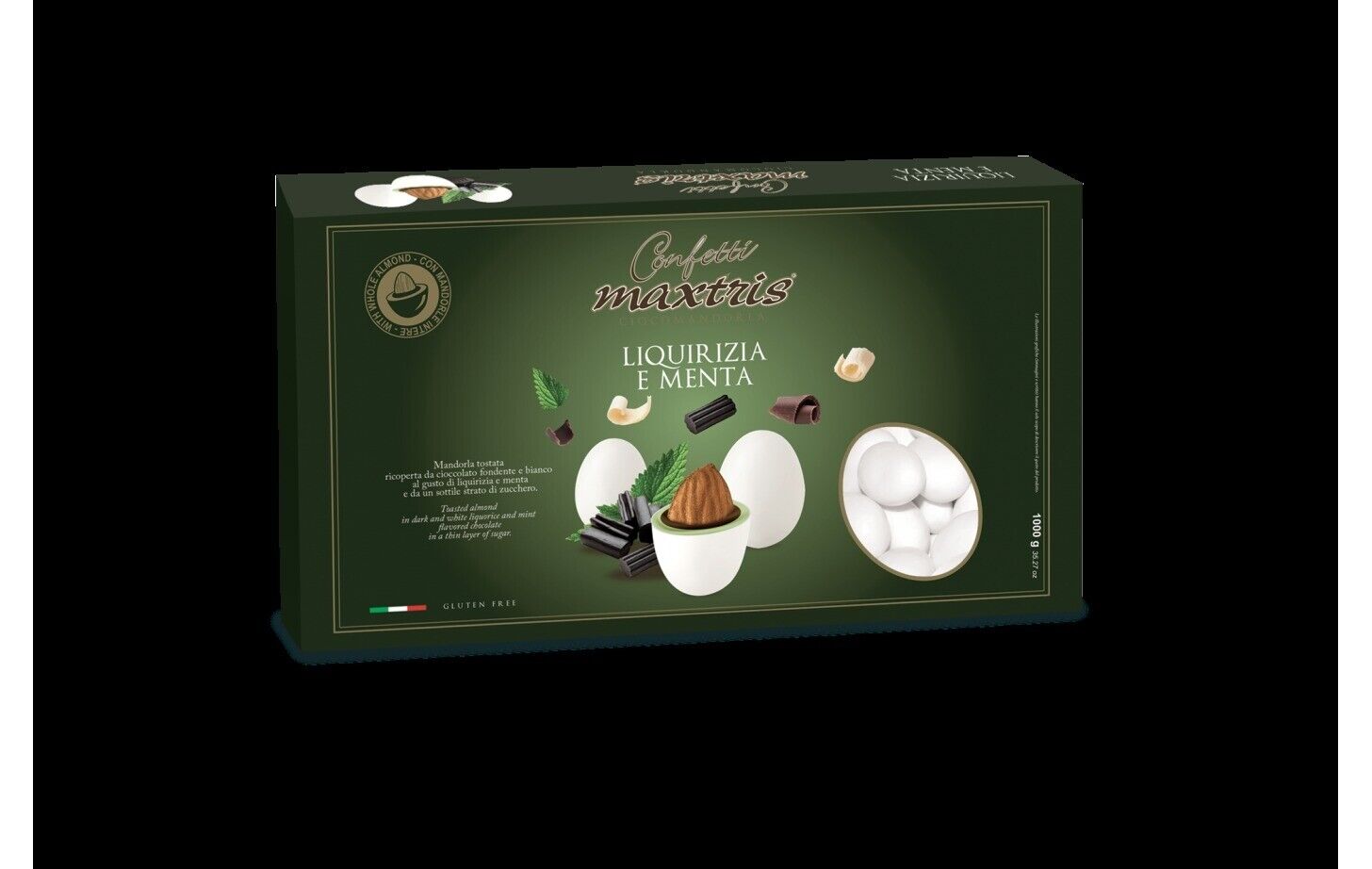 Confetti Maxtris Liquirizia e Menta 1 Kg