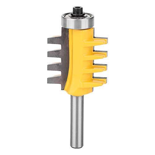 Ejoyous 8mm Shank Tongue And Groove Router Drill Bit Rail Reversibile (s3I)