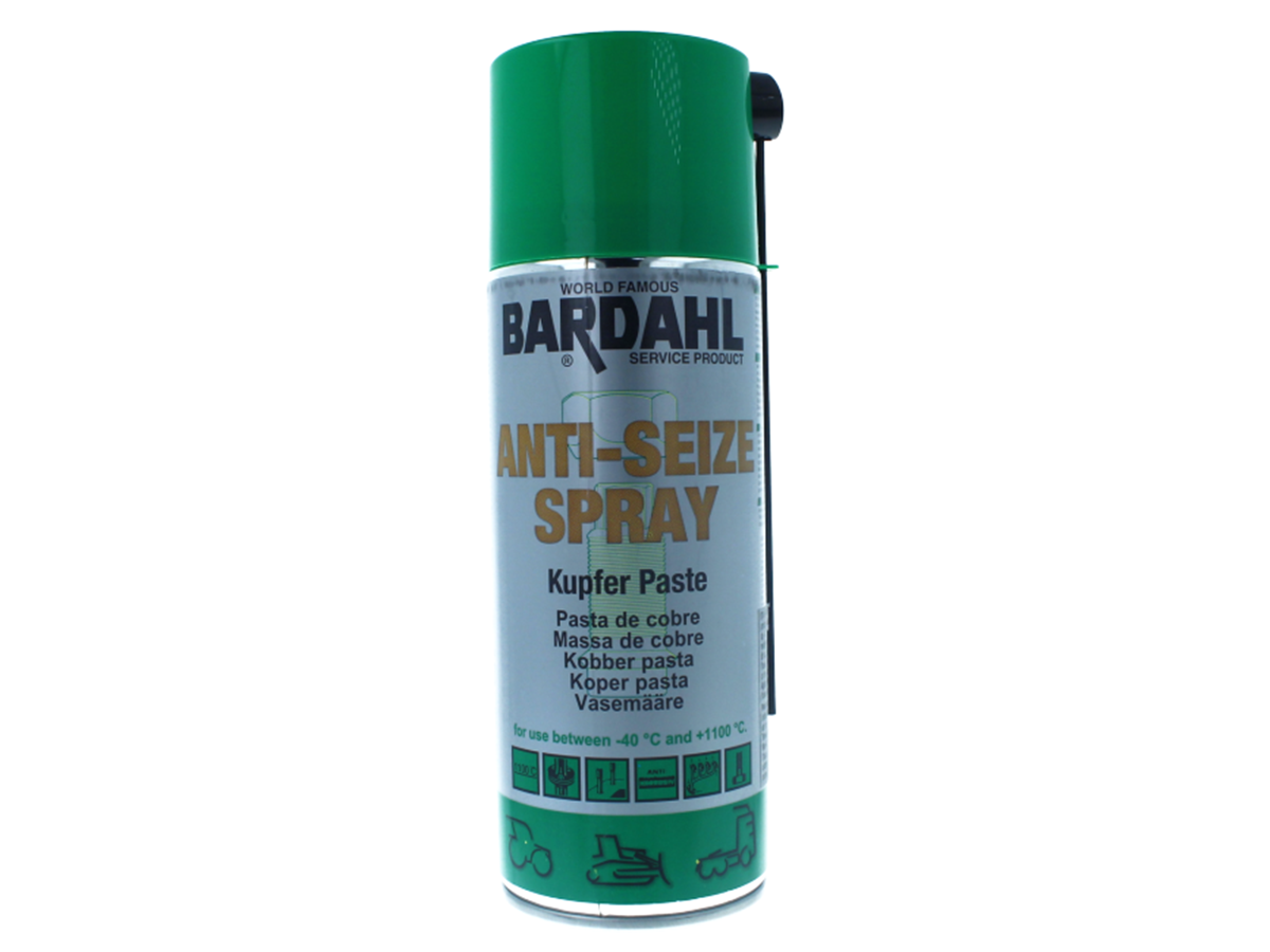 BARDAHL ANTI SEIZE SPRAY Pasta Lubrificante e di Montaggioa Base Polvere di Rame