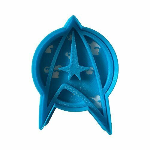 Cuticuter Star Trek Insignia per Biscotti, Blu, 8 x 7 x 1.5 cm (d2U)