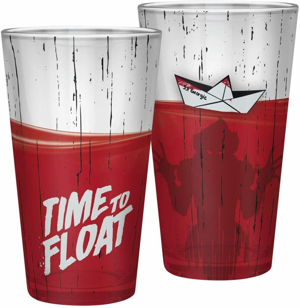 Bicchiere in vetro IT Pennywise Time to Float Large Glass XXL 400ml ABYstyle