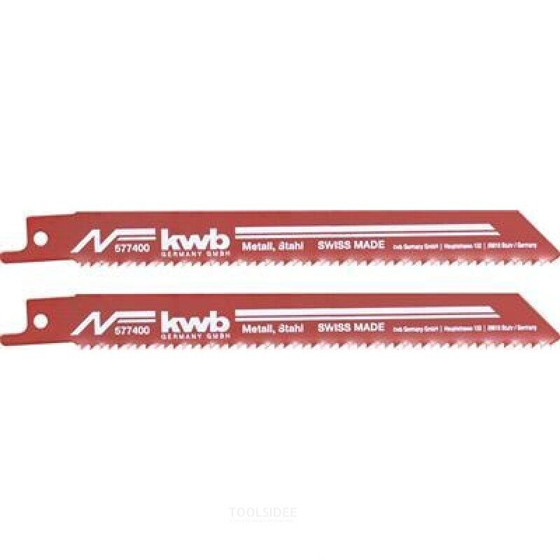 2x Lama per seghetti alternativi Gattuccio lavorazione bimetalliche HSS MM. 130