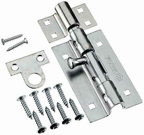VOREL 76944 extra-pesante di lavoro bulloni galvanizzato, 125 mm (a8l)