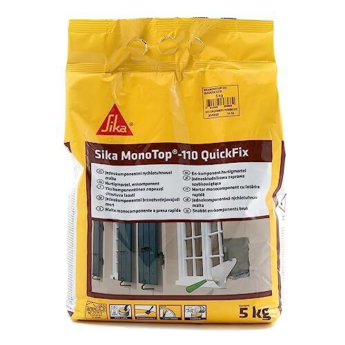 Sika - Sika Monotop 110 QuickFix, Grigia - Malta pronta monocomponente - (d0i)