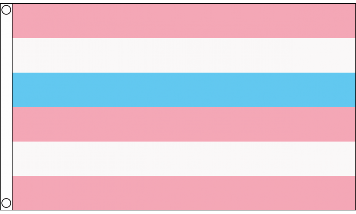 BANDIERA LGBT ORGOGLIO INTERSESSUALE ROSO E BLU 150x90cm - BANDIERA INTERSESSUAL