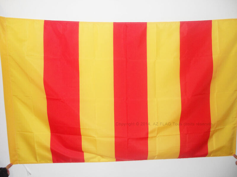 BANDIERA CONTEA DI FOIX 90x60cm - BANDIERA COMTÉ DE FOIX REGNO DI FRANCIA 60 x 9