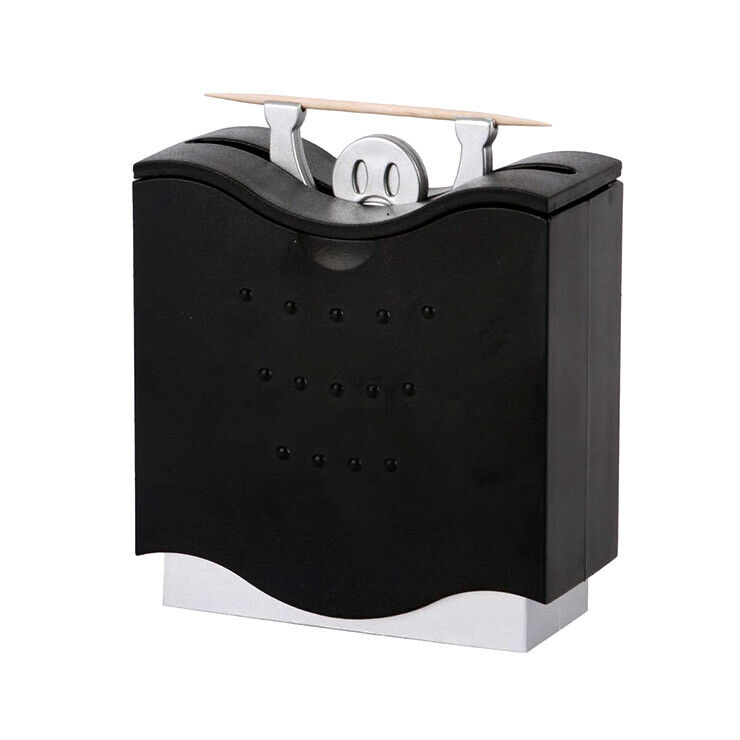BALVI Porta stuzzicadenti stecchini nero Pick a boo! ABS BA-24215