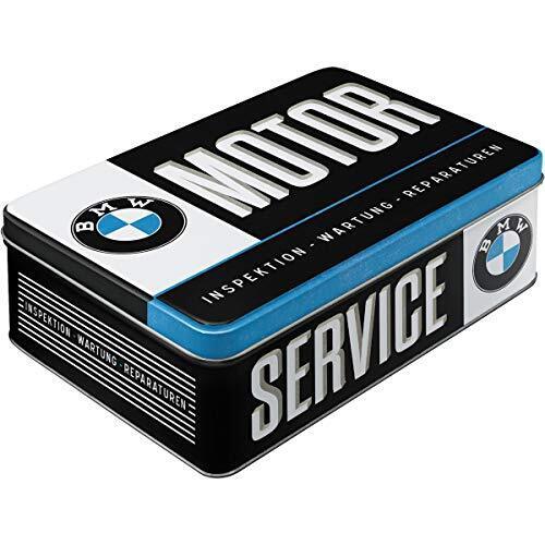 Nostalgic-Art Contenitori di Latta retrò Piatti BMW – Service – Idea (G0d)