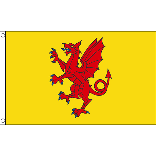 BANDIERA CONTEA DI SOMERSET 150x90cm - BANDIERA COUNTY OF SOMERSET - INGHILTERRA