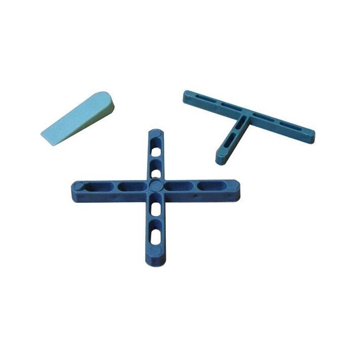 Distanziatori per Piastrelle in Plastica a Croce 3 mm  Cf 250Pz