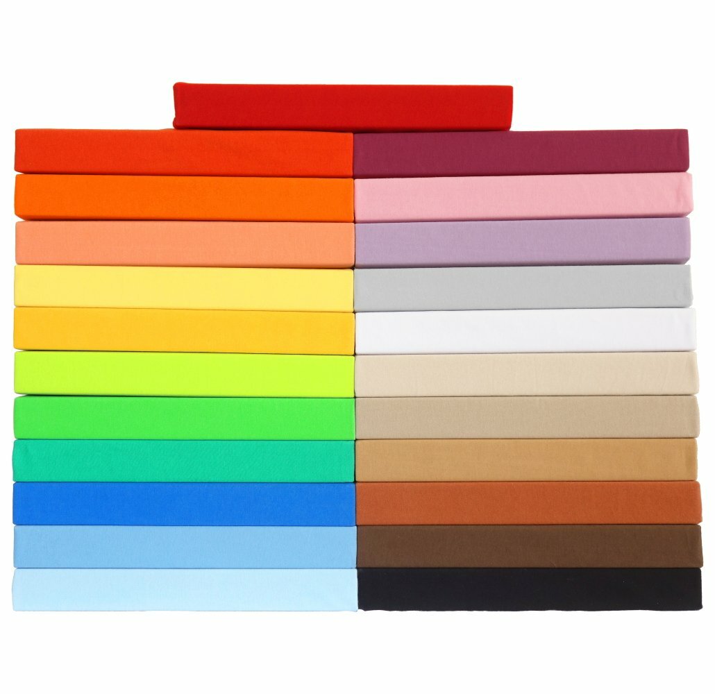 Gerald Wittmann Lenzuolo con Angoli in Jersey Elasticizzato, Letto (f7L)
