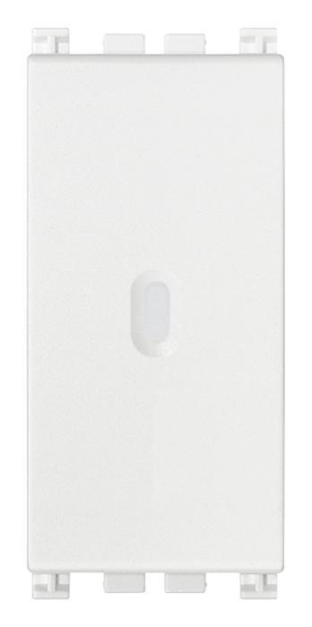 Interruttore 1P 10AX assiale bianco