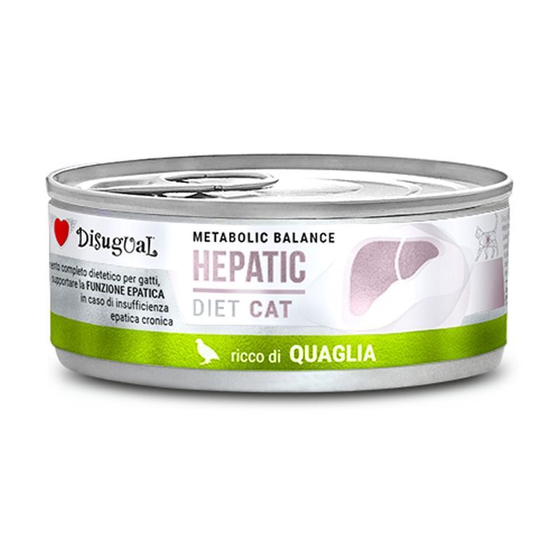 Disugual Gatto Dieta Hepatic 85gr Quaglia