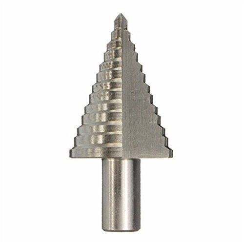 Lexpon HSS step drill bit 13 gradini rotonda gambo dritto flauto step (a5A)