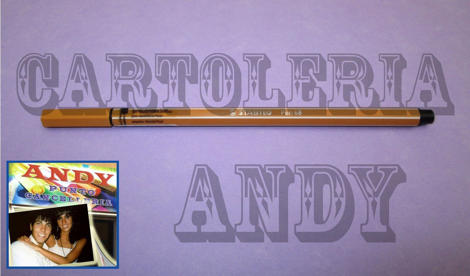 PENNARELLO PEN 68 - STABILO - OCRA SCURO - COD. 68/89