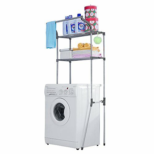 Baoyouni Bagno Spacesaver 2-Tier su Lavatrice Intelaiatura di deposito (e4z)