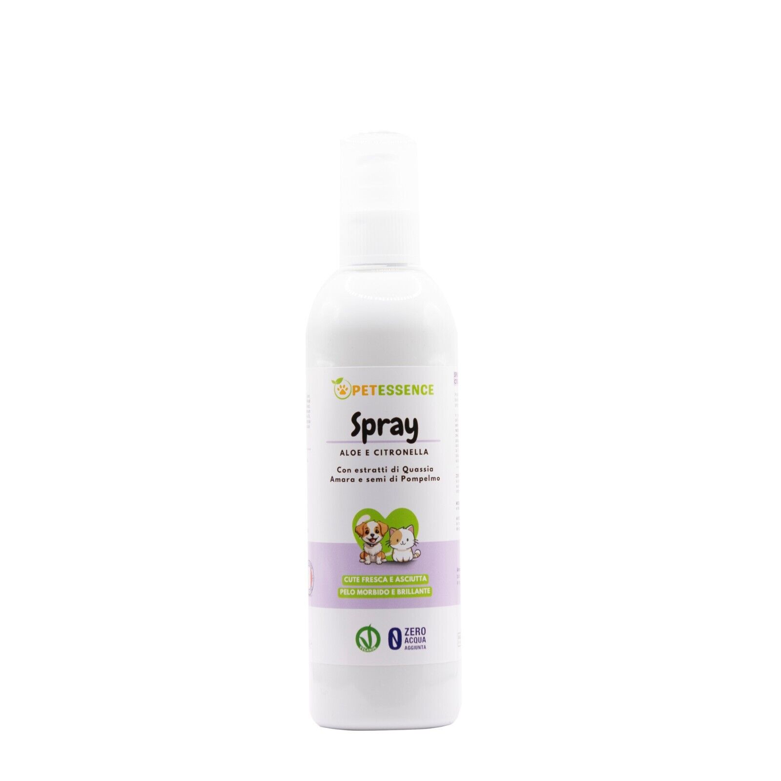 BENESSENCE -SPRAY ALLONTANA INSETTI PER ANIMALI CON CITRONELLA E ALOE - 250ML