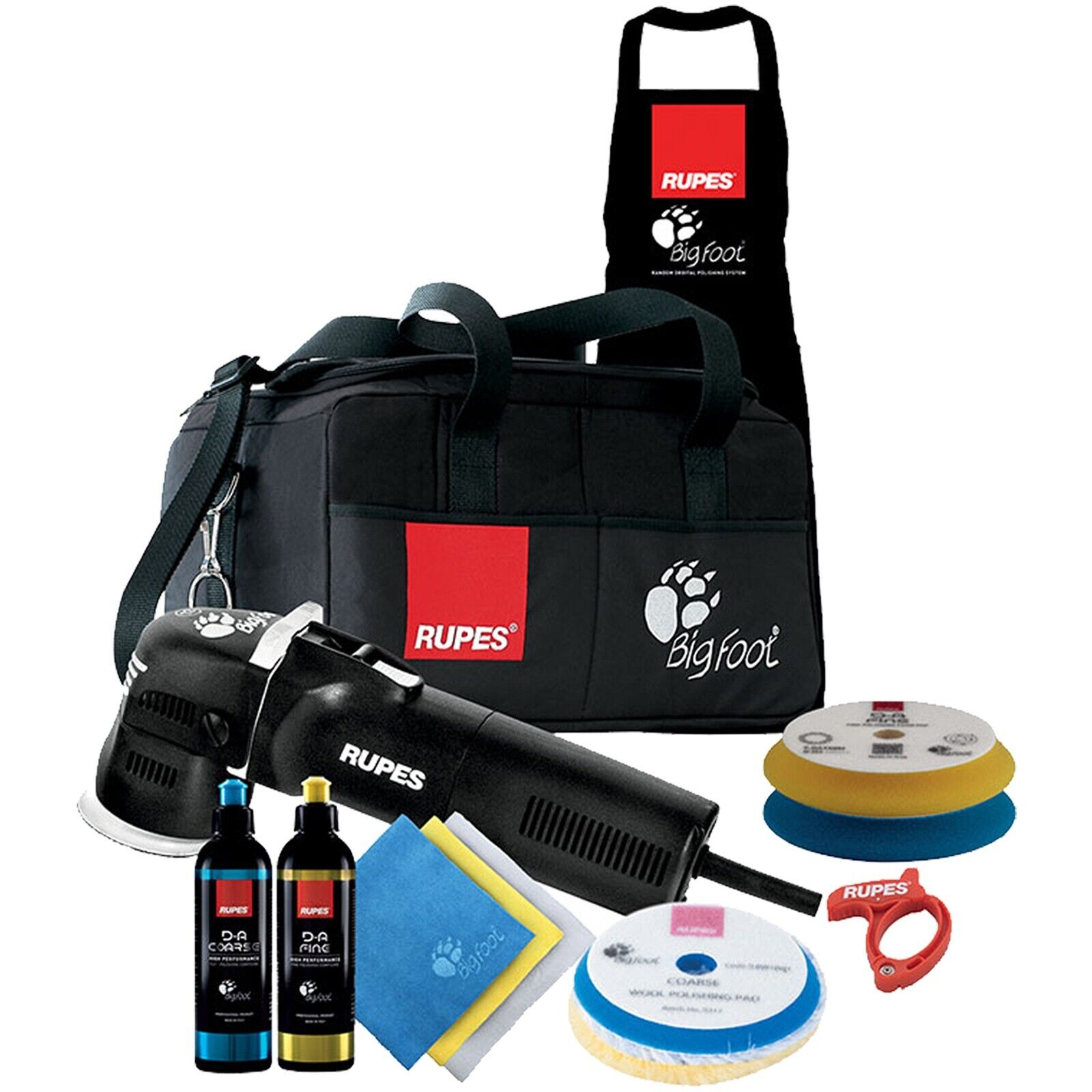 Lucidatrice Rotorbitale Orbita RUPES Carrozzeria Auto Kit LHR75E LUXURY