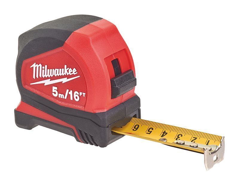 Milwaukee - Pro Tape Measure Measure 5m / 16ft (Larghezza 25mm)
