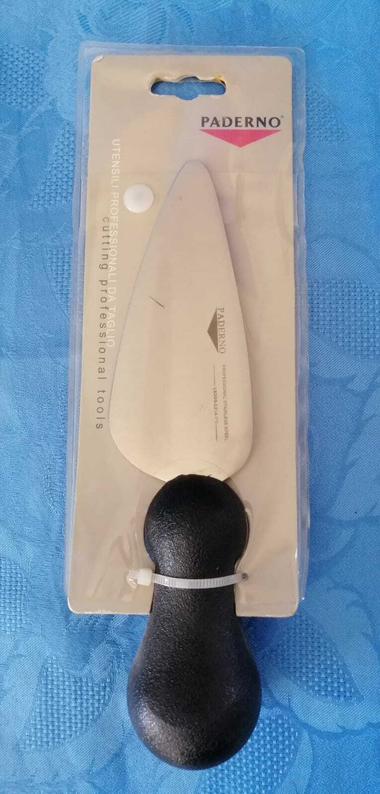 COLTELLO FORMAGGIO GRANA PARMIGIANO CM.12 PADERNO PARMESAN CHEESE KNIFE INOX