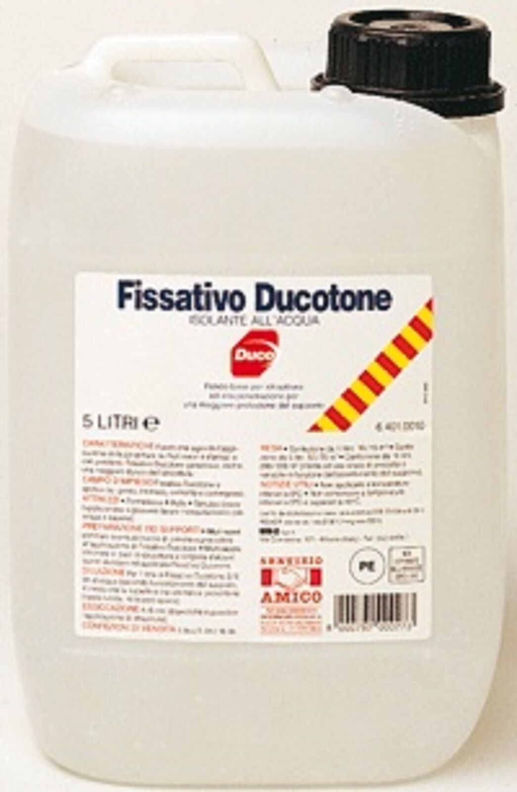 FISSATIVO PITTURA IDROPITTURA DUCOTONE 5 LITRI AGGRAPPANTE SOTTOFONDO