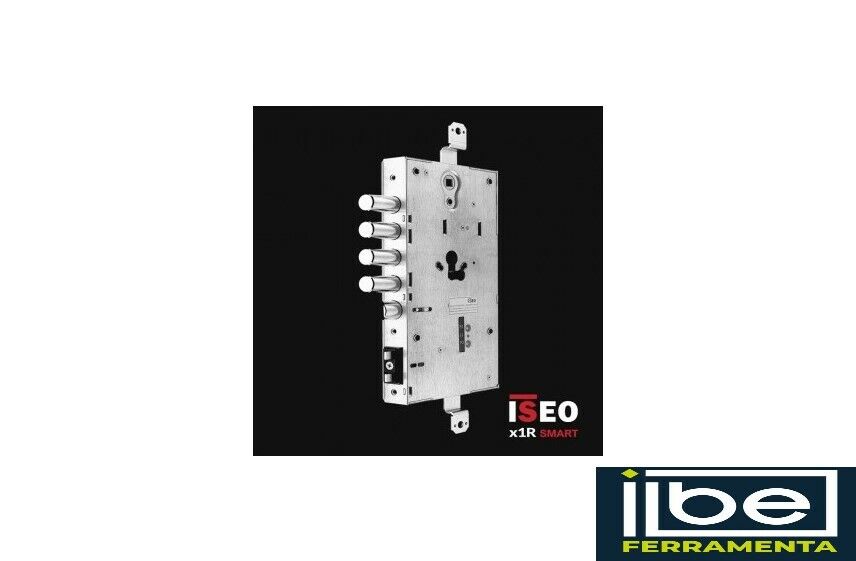 Serratura elettrica motorizzata per porte blindate Iseo X1R SMART art.6960328050