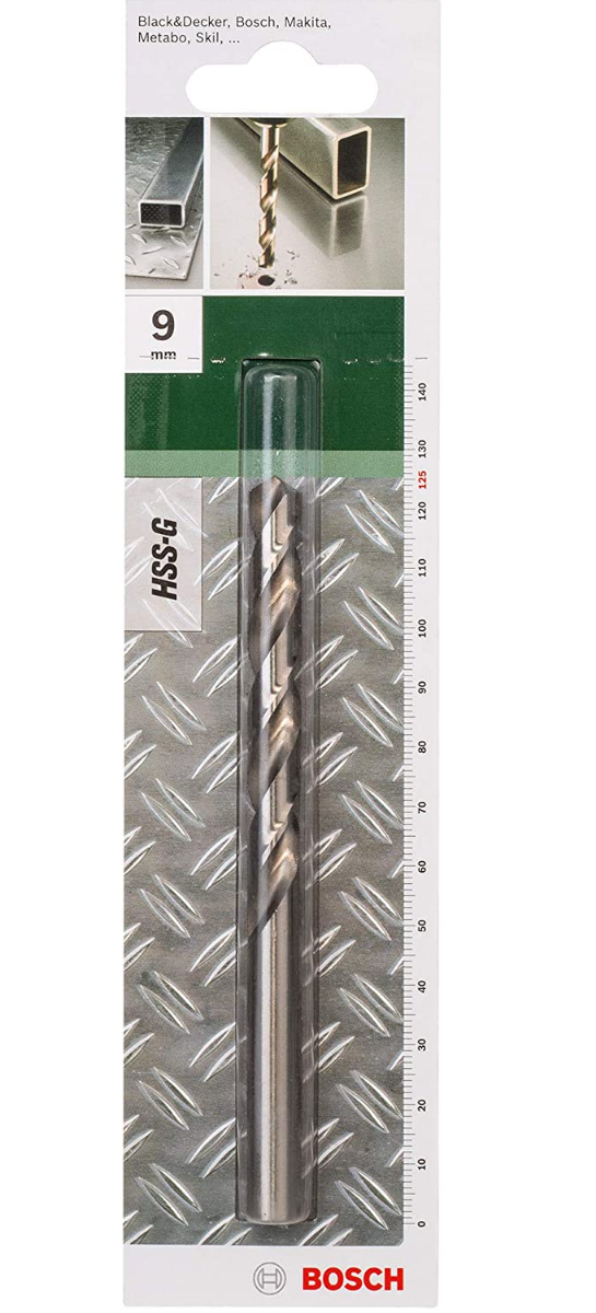 BOSCH - PUNTA PER METALLO HSS-G 9 MM