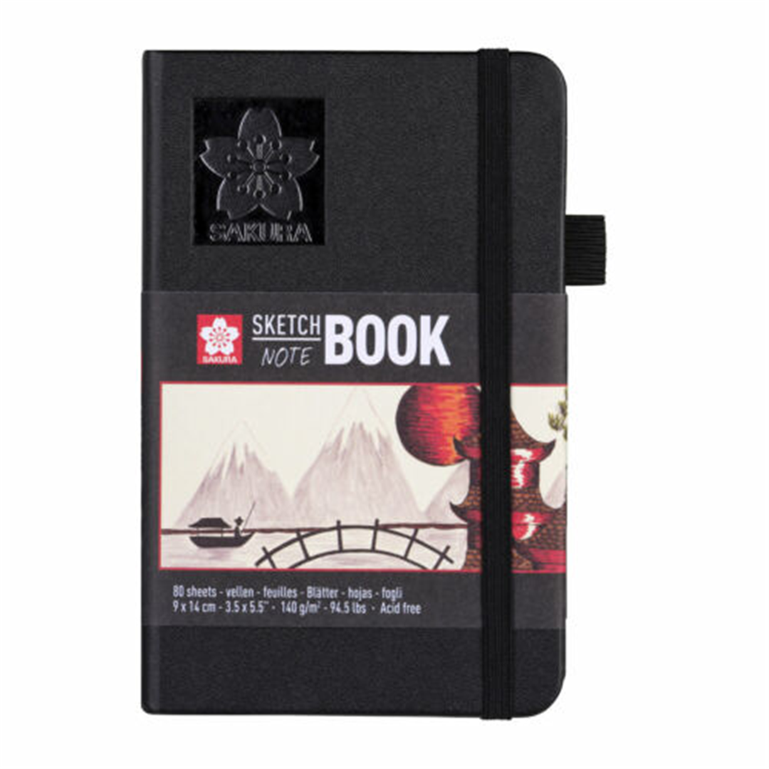 Blocco Sketch Note Book Avorio Cm.9x14 Pagine 80 140gr/mq | Sakura